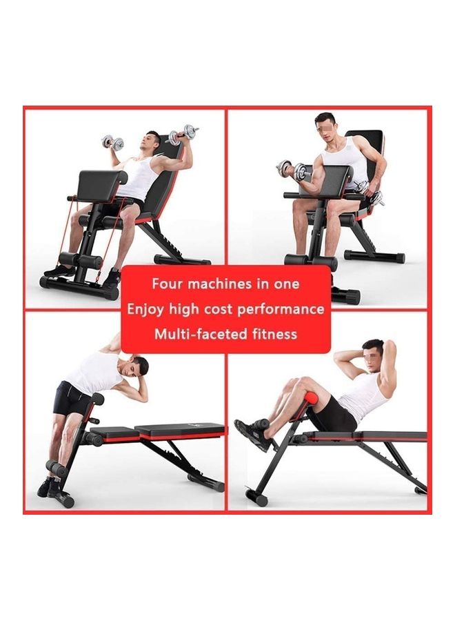 H PRO Adjustable Folding Weight Workout Bench ‎105 x 30 x 30 cmcm - Image 4