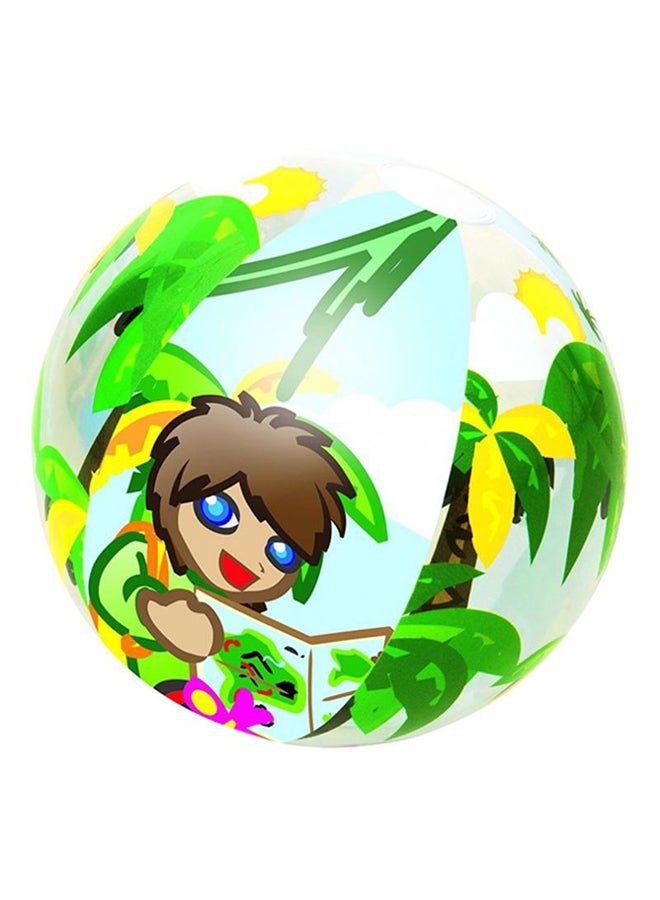 Bestway Inflatable Jungle Trek Outdoor Playing Ball 20inch - Image 1