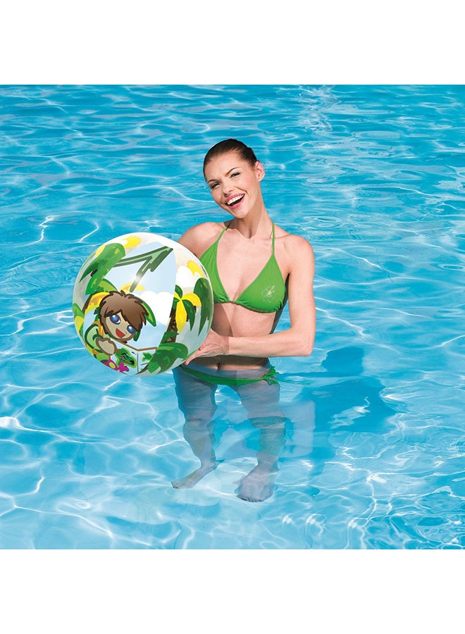 Bestway Inflatable Jungle Trek Outdoor Playing Ball 20inch - Image 2