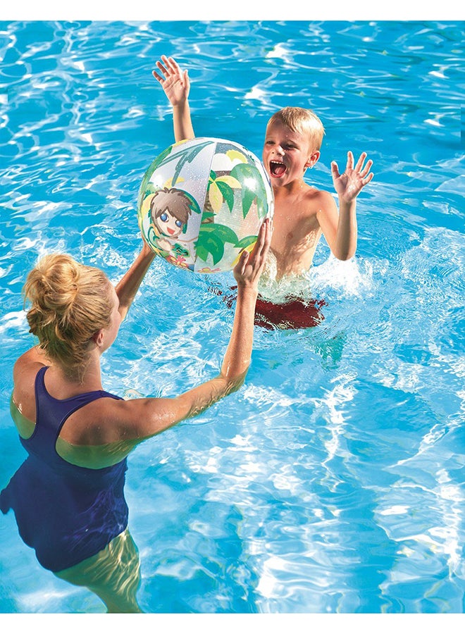 Bestway Inflatable Jungle Trek Outdoor Playing Ball 20inch - Image 3