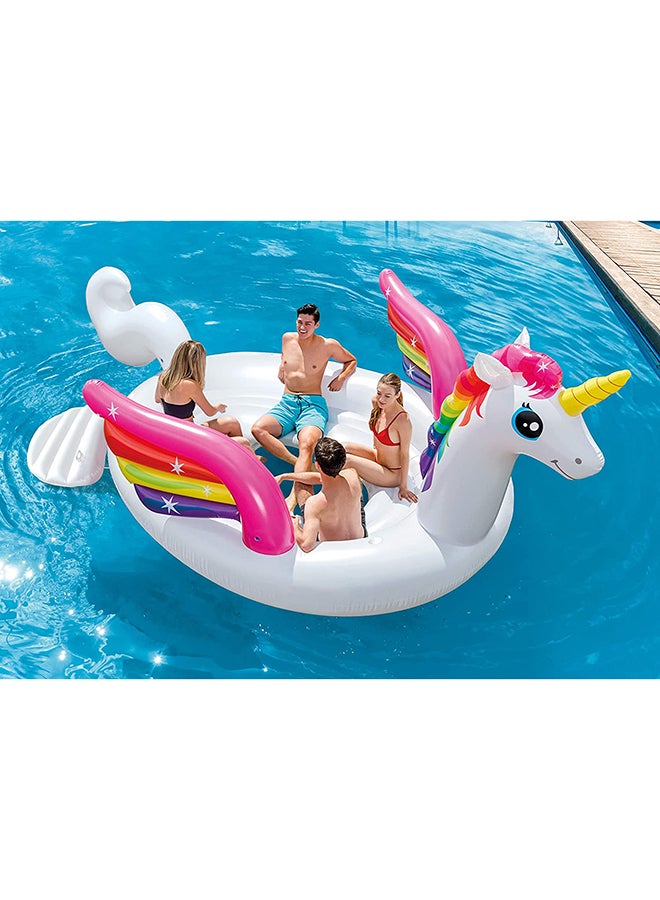 INTEX - Inflatable Unicorn Party Island - Image 1