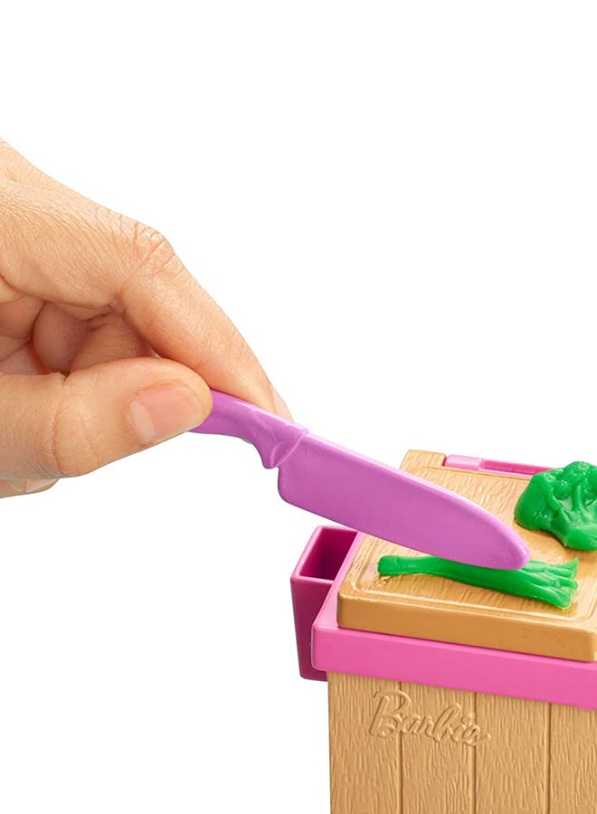 Mattel Games Barbie Noodle Maker Bar Playset - Image 3