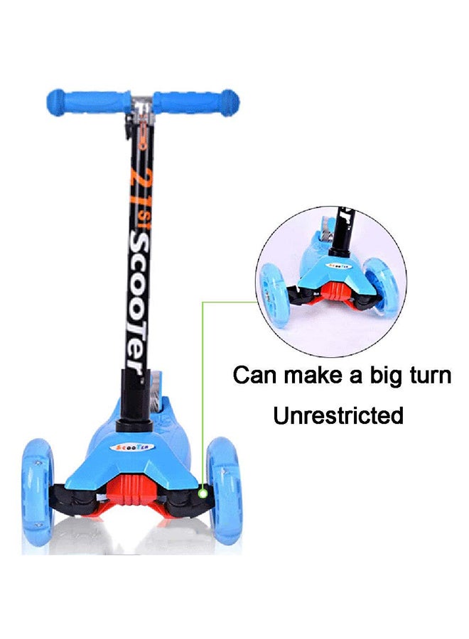Cool Baby 3-Wheeler Foldable Kick Scooter Blue - Image 5
