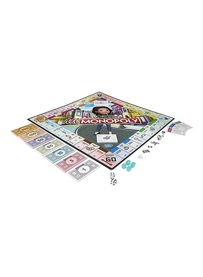 HASBRO - GAMING - Ms Monopoly Board Game - Image 1