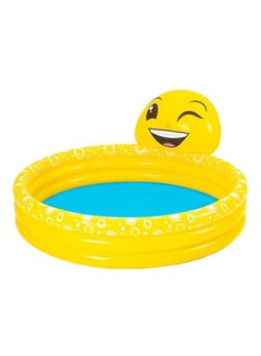 Bestway Summer Smiles Sprayer Pool 165x144x69cm  - Image 1
