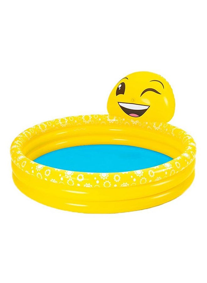 Bestway Summer Smiles Sprayer Pool 165x144x69cm - Image 1
