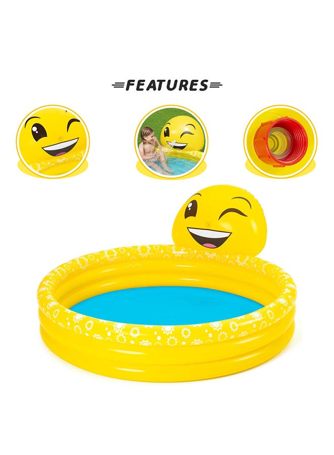 Bestway Summer Smiles Sprayer Pool 165x144x69cm - Image 3
