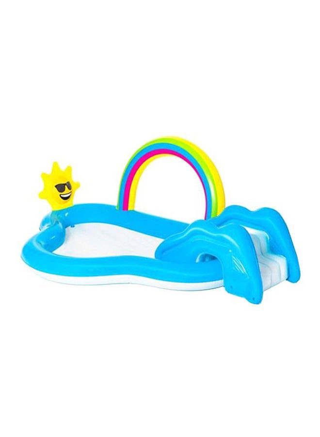 Bestway Rainbow N’ Shine Pool And Play Centre 257x145x91cm 257x145x91cm - Image 1