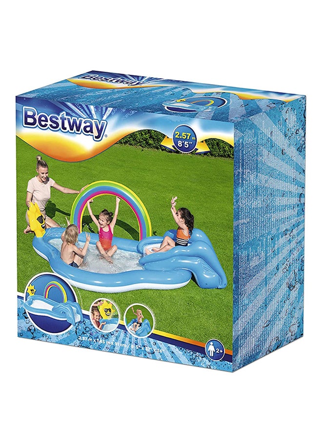 Bestway Rainbow N’ Shine Pool And Play Centre 257x145x91cm 257x145x91cm - Image 2
