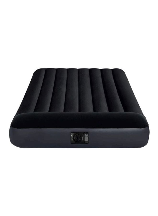INTEX - Durabeam Full Pillow Rest Classic Airbed W/E Pump Multicolour - Image 1