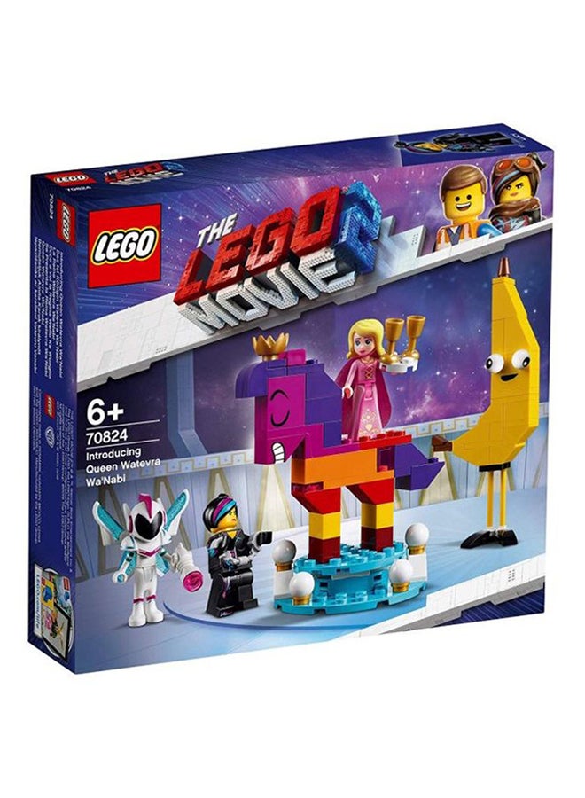LEGO 70824 115-Piece The Lego Movie Introducing Queen Watevra Wa'Nabi 70824 Plastic Building Blocks 6+ Years  - Image 1