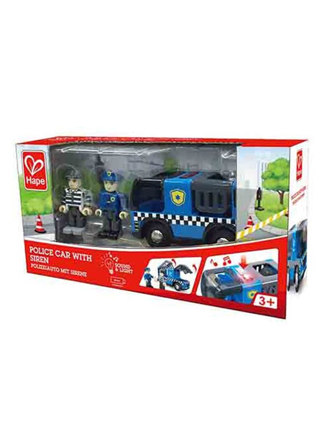 هيب سيارة الشرطة مع صفارة إنذار متعدد الألوان 9.5 x 3.5 x5سم - Image 2
