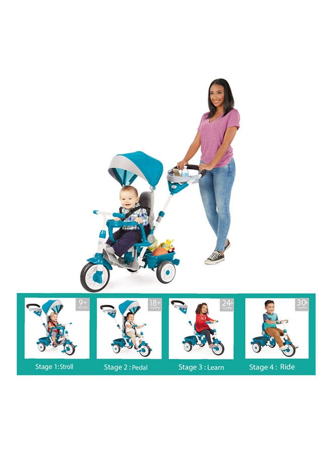 little tikes Perfect Fit 4-in-1 Trike – Adjustable Toddler Tricycle with Parent Handle, 10m+ - Image 3