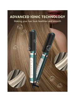 KinseiBeauty Automatic Splint Straightener Curling Hair Comb Green 266x31x44mm  - Image 2