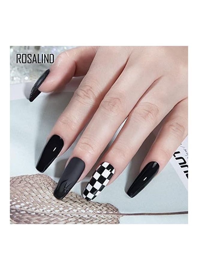 Rosalind Base And Top Coat Nail Gel Kits Transparent  - Image 2