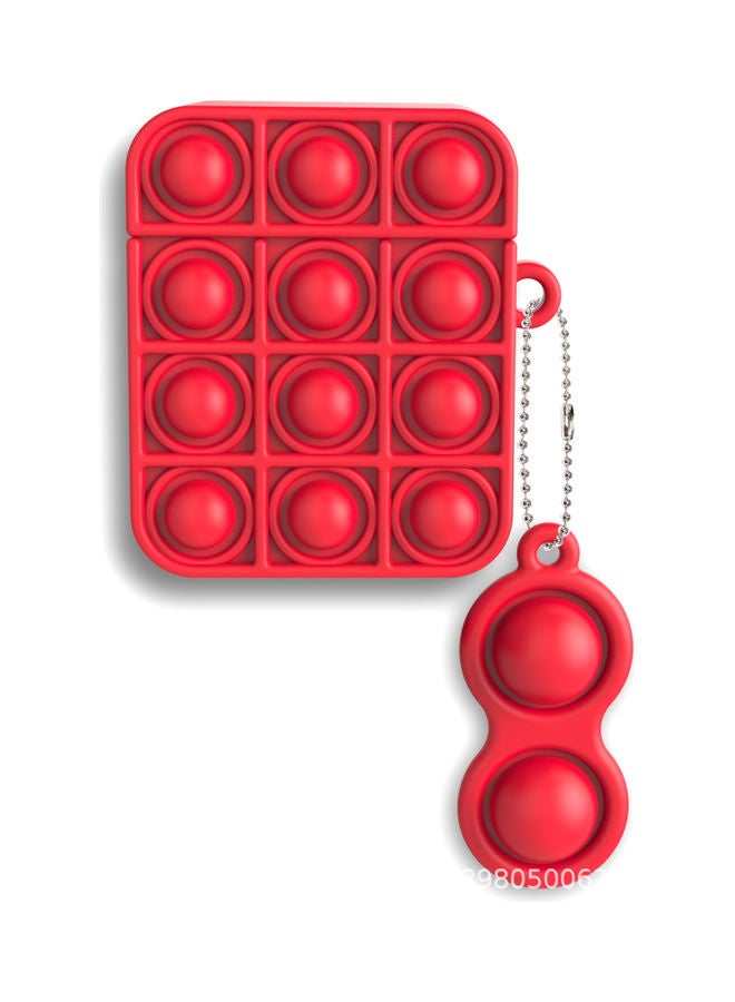 NIBEMINENT Deratization Pioneer Case Cover For Apple AirPods 1/2 Red 