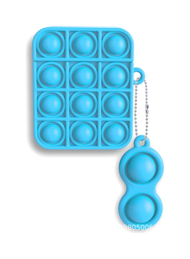 NIBEMINENT Deratization Pioneer Case Cover For Apple AirPods 1/2 Blue 