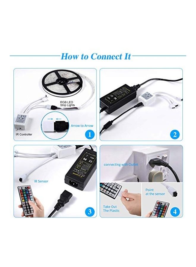 Generic Color Changing LED Strip Light Multicolour 1.56kg  - Image 2