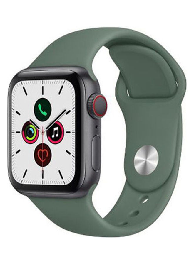 بورتوني سوار بديل سادة لساعة أبل سيريز 5/4/3/2/1 مقاس 38/40 مم أخضر - Image 1