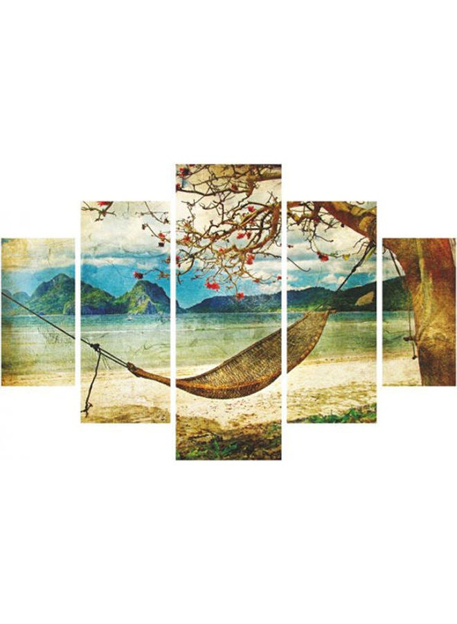 ميركيل لوحة فنية للزينة - وسائط مختلطة متعدد الألوان 56X20سم  - Image 1