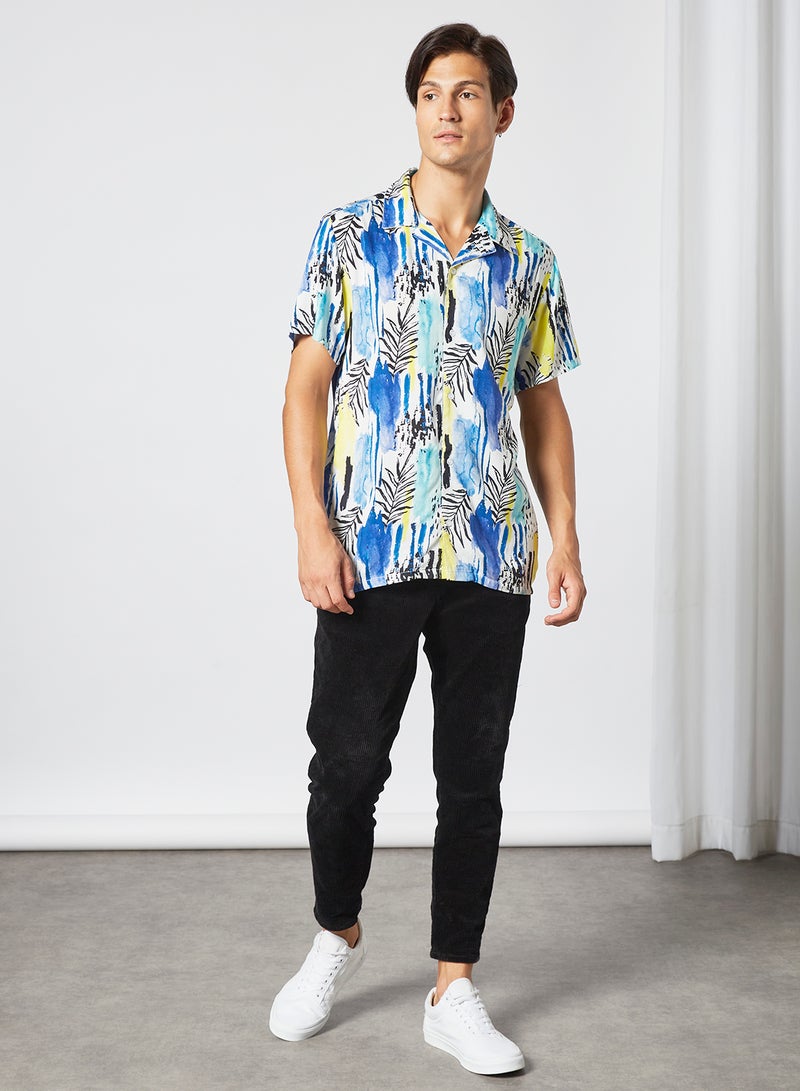 Sivvi x D'Atelier - Palm Print Shirt Multicolour - Image 1