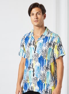 Palm Print Shirt Multicolour