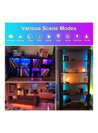 شريط إضاءة LED مع جهاز تحكم عن بُعد متعدد الألوان 0.52كيلوجرام - v1629281821/N50228944A_1