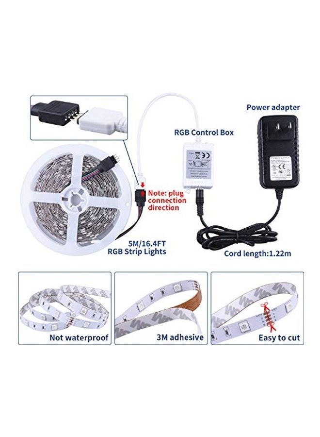 ماركة غير محددة شريط إضاءة LED مع جهاز تحكم عن بُعد متعدد الألوان 0.52كيلوجرام  - Image 2