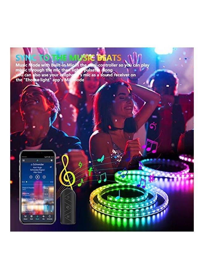 Generic - LED Strip Light With Remote Controller Multicolour 2.51kg - Image 1