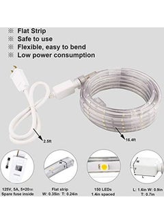 Generic Waterproof LED Rope Strip Light Multicolour 1.08kg  - Image 1