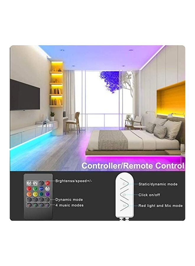 ماركة غير محددة شريط إضاءة LED بطول 80 قدماً متعدد الألوان 1.54كيلوجرام  - Image 2