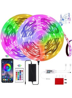Generic LED Strip Light With Remote Controller Multicolour 1.64kg  - Image 1