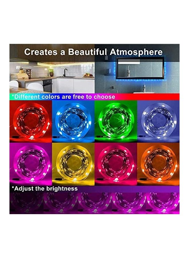 Generic - LED Strip Light With Remote Controller Multicolour 1.64kg - Image 1