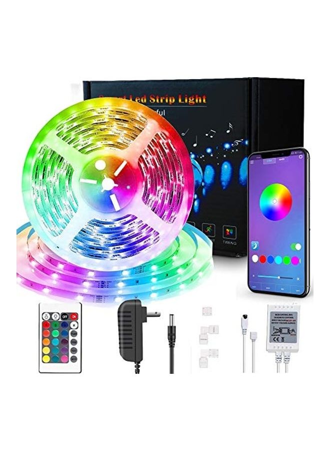 Generic - LED Strip Light With Remote Controller Multicolour 0.74kg - Image 1