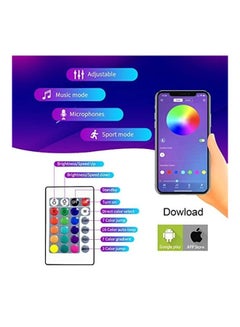 Generic LED Strip Light With Remote Controller Multicolour 0.74kg  - Image 4
