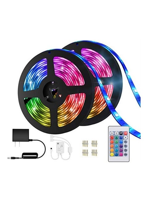 LED Strip Light With Remote Controller Multicolour 1.52kg