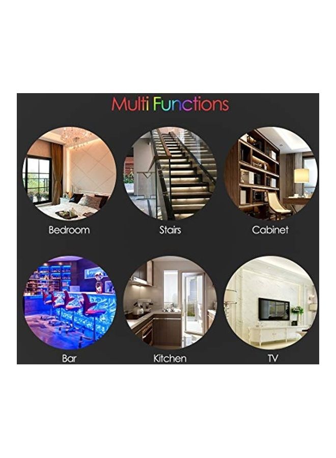 LED Strip Light With Remote Controller Multicolour 1.52kg