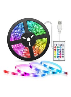 Generic LED Strip Light With Remote Controller Multicolour 0.50kg  - Image 1