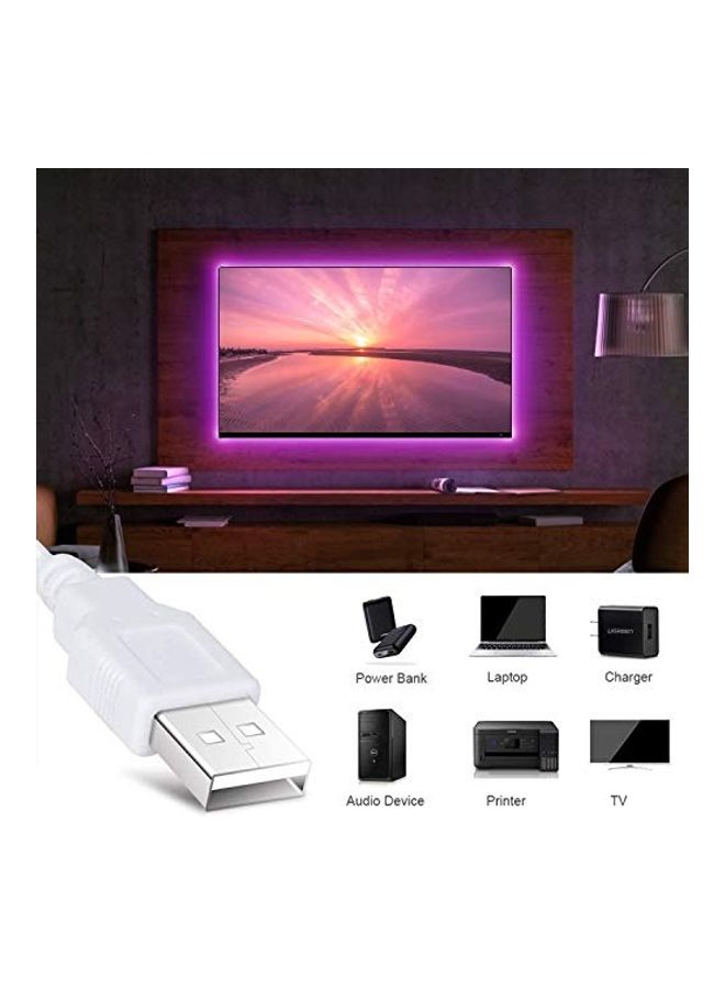 Generic - LED Strip Light With Remote Controller Multicolour 0.50kg - Image 1
