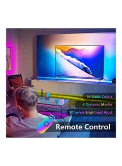 Generic LED Strip Light With Remote Controller Multicolour 0.50kg  - Image 3