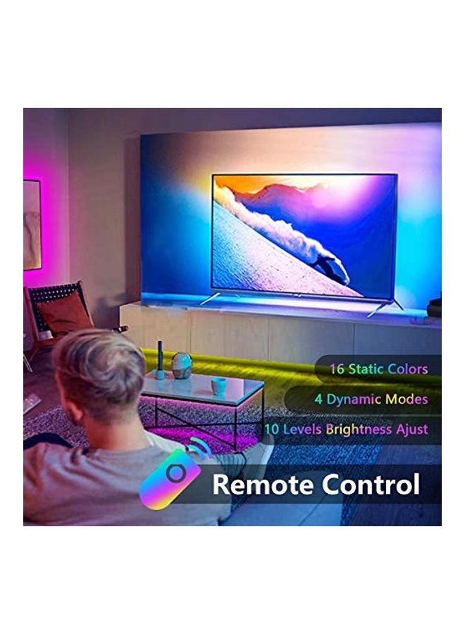 Generic - LED Strip Light With Remote Controller Multicolour 0.50kg - Image 1