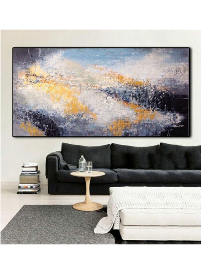 Alicia Deco - Abstract Hand Painted Tableau On Canvas 140X90 Multicolour 90 x 140cm - Image 1