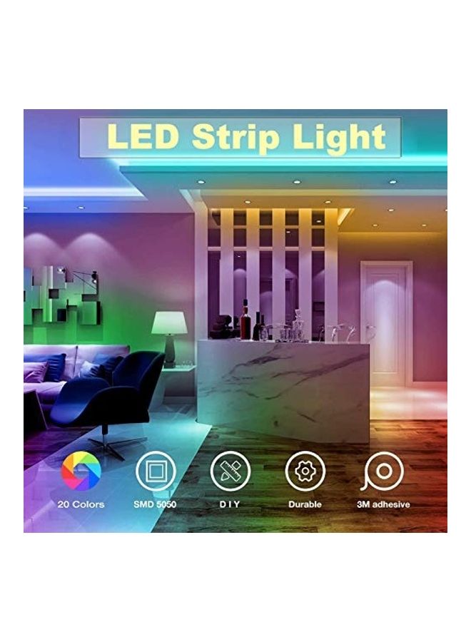Generic LED Strip Lights With Remote Multicolour 0.95kg  - Image 5