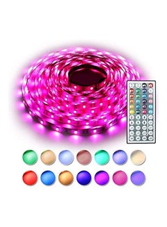 Generic LED Strip Light With Remote Controller Multicolour 1.43kg  - Image 1