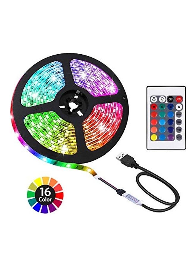 Generic LED Strip Lights With Remote Control Multicolour 0.26kg  - Image 1