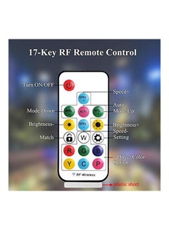 Generic LED Strip Lights With Remote Multicolour 0.29kg  - Image 2