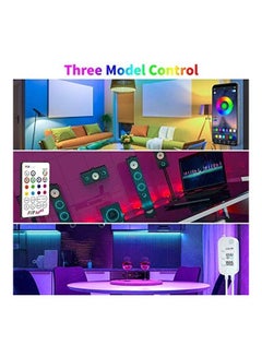 Generic Bluetooth LED Strip Lights Multicolour 1.06kg  - Image 2