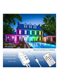 Generic Bluetooth LED Strip Lights Multicolour 1.06kg  - Image 3