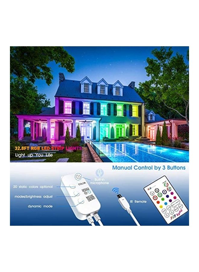 Generic - Bluetooth LED Strip Lights Multicolour 1.06kg - Image 1