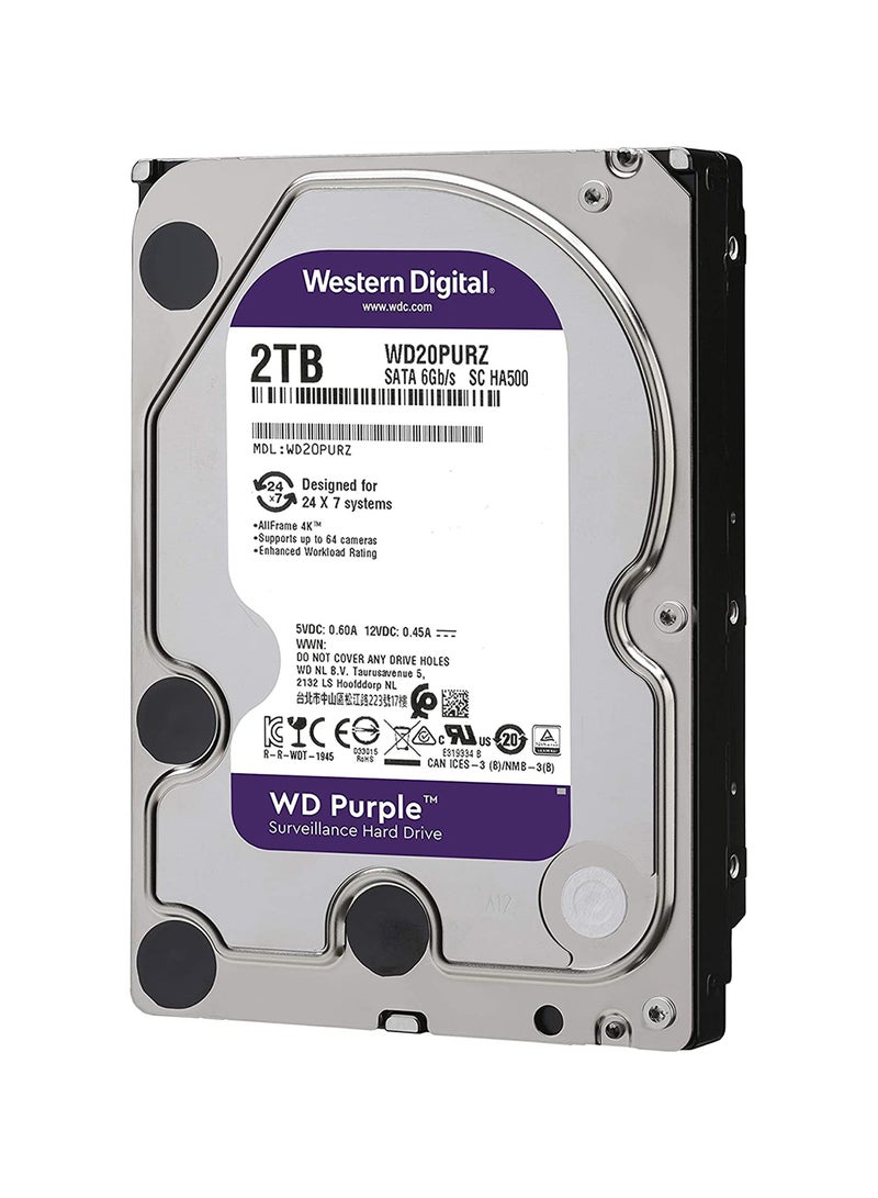 دبليو دي محرك الأقراص الصلبة بربل سيرفيلانس ساتا 6 جيجابت/الثانية 2.0 TB - Image 1